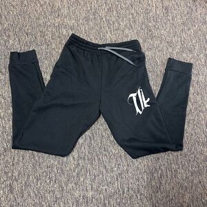Jogger style sweat pants